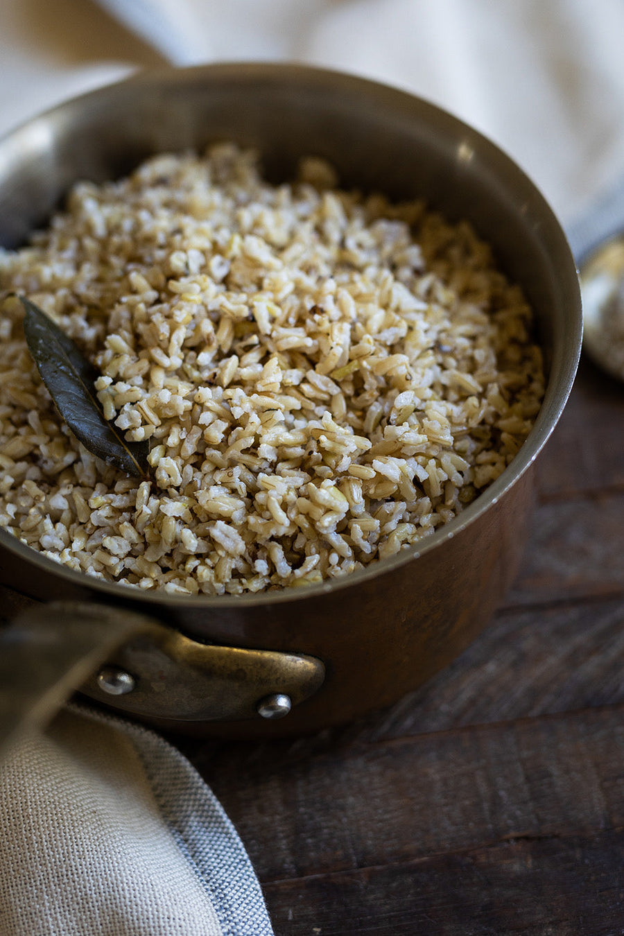 Simple Steamed Brown Rice · White House Farms