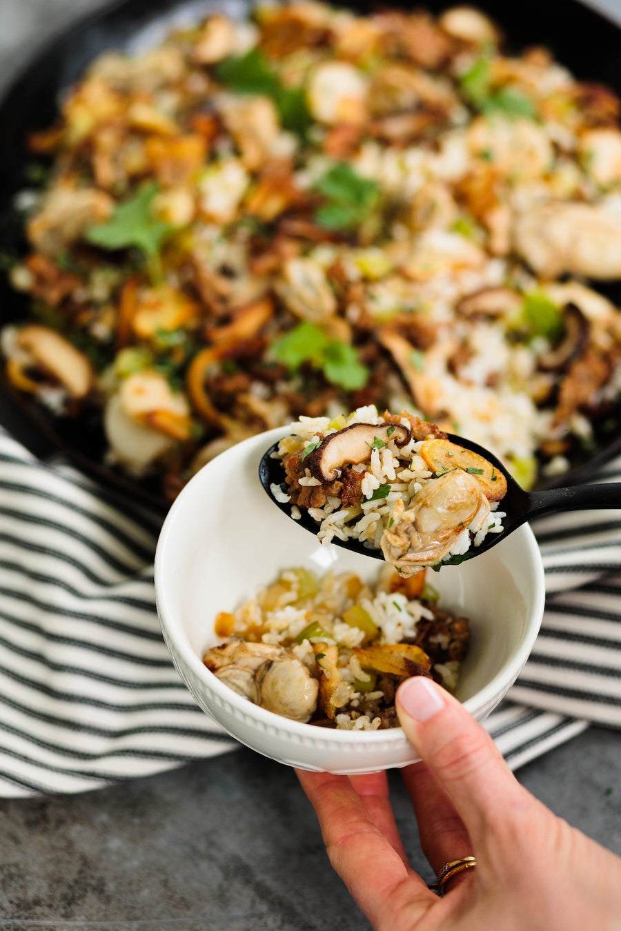 Giga’s Oyster & Sausage Rice