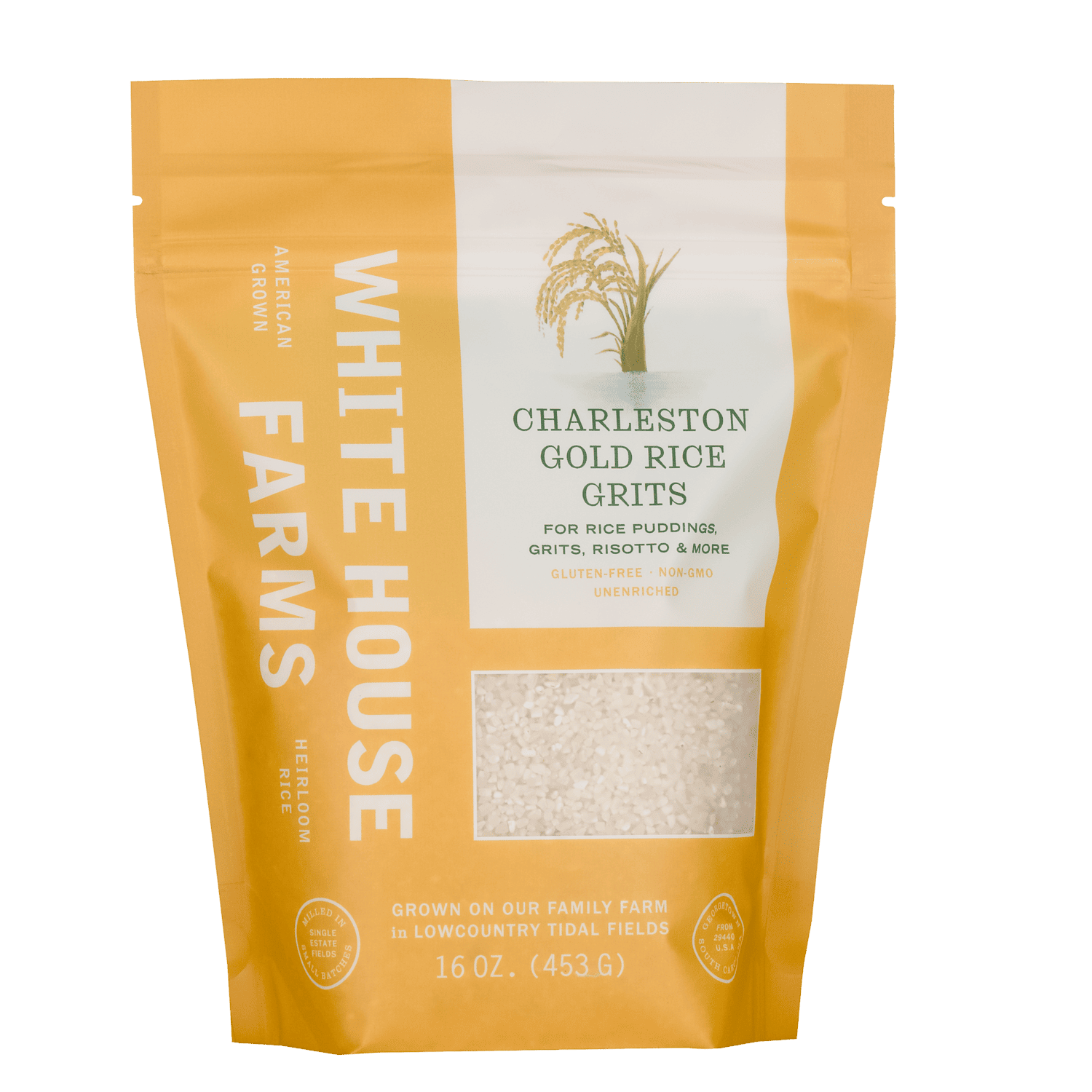 White House Farms Charleston Gold Rice Grits