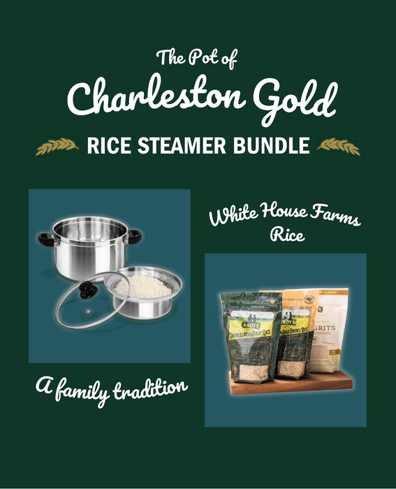 The Pot of Charleston Gold Rice Steamer Bundle