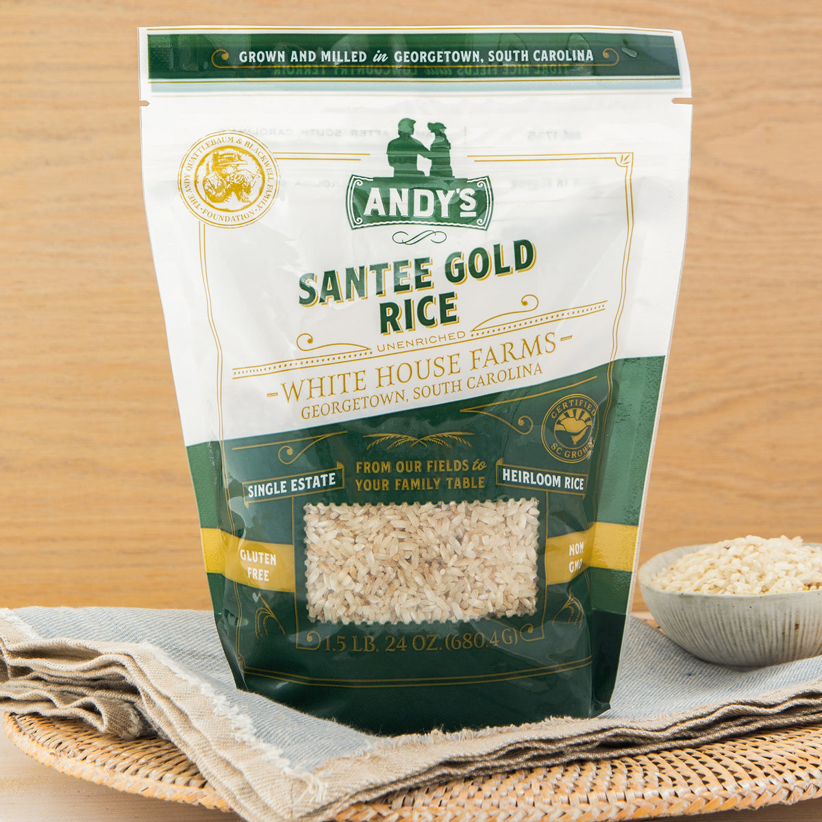 Andy's Santee Gold Rice– White House Farms